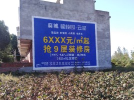 渑池品牌公司青睐的墙体广告