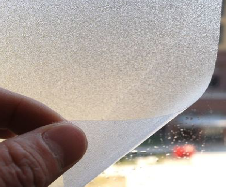  渑池玻璃门外面粘广告用什么材料好？