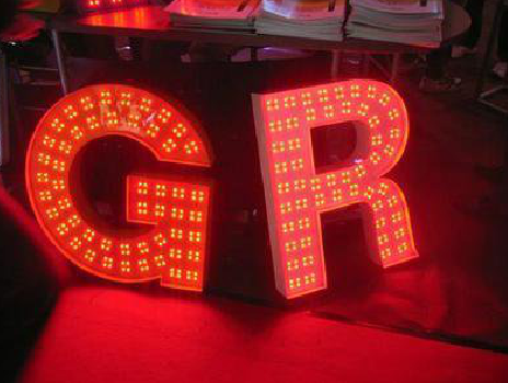  渑池LED发光字常见的安装误区。